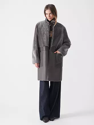 EMPORIO ARMANI | Lammfellmantel | 